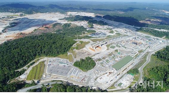 광물공사가 지분 10%를 보유한 세계 최대 구리광산인 파나마 꼬브레 파나마 광산 현장